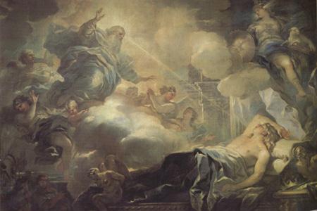 Luca  Giordano The Dream of Solomon (nn03)